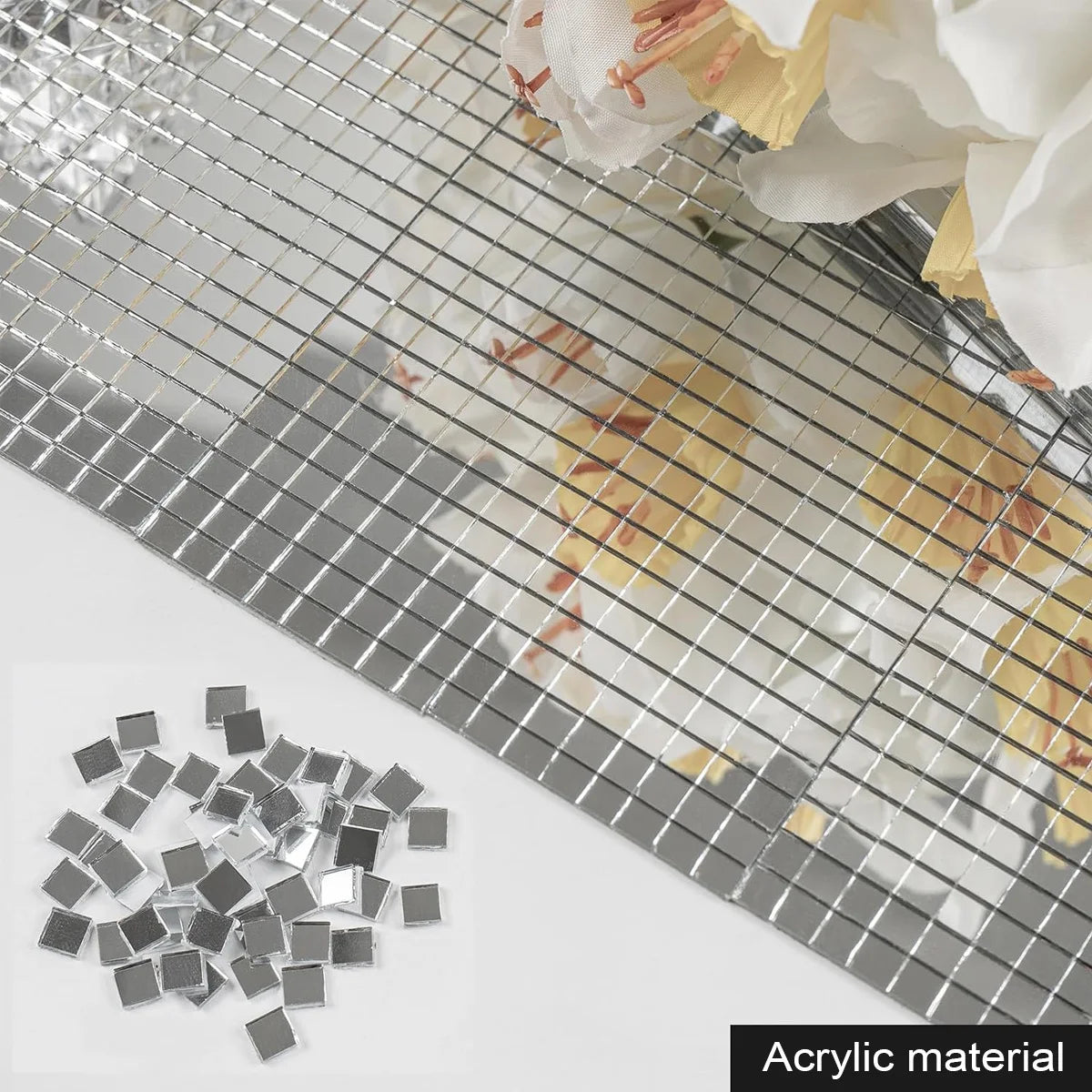 Rollo de azulejos disco adhesivos para decorar