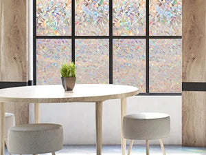 Papel film de arcoíris para ventanas